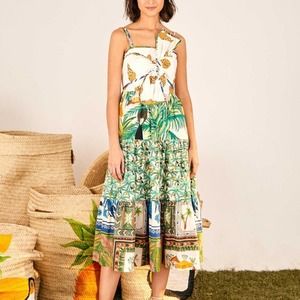 ❤️ Offers FARM Rio Tropical Print Dress